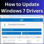 How to Update Windows 7 Drivers