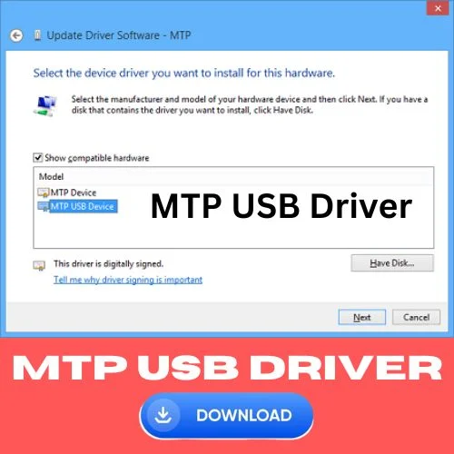 mtp usb driver